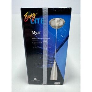 EasyLite Mya Hanging Pendant Light Satin Nickel 619 869 Easy Lite NEW